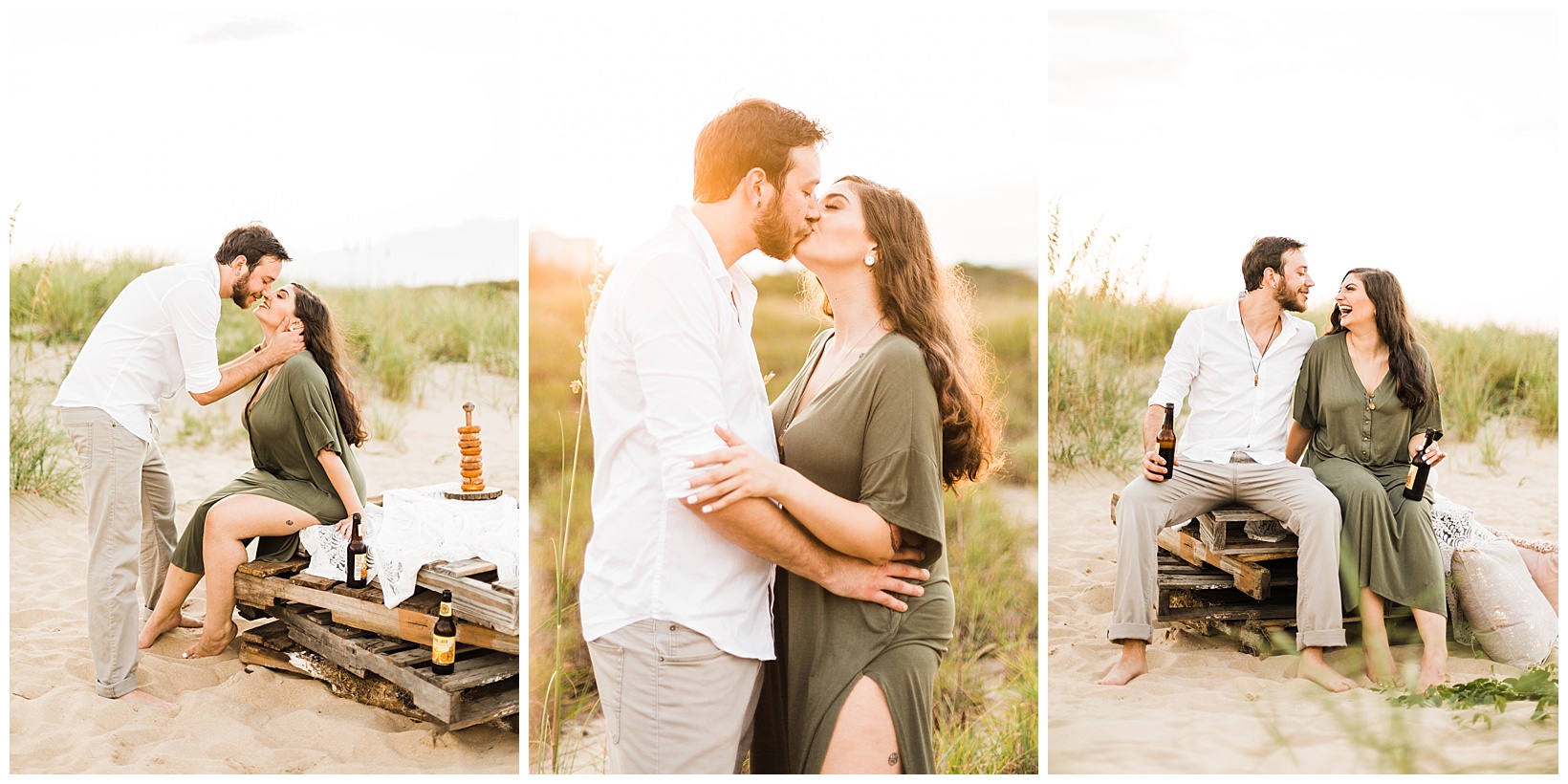 Virginia Beach musician elopement photographer couple inspiration boho indie style