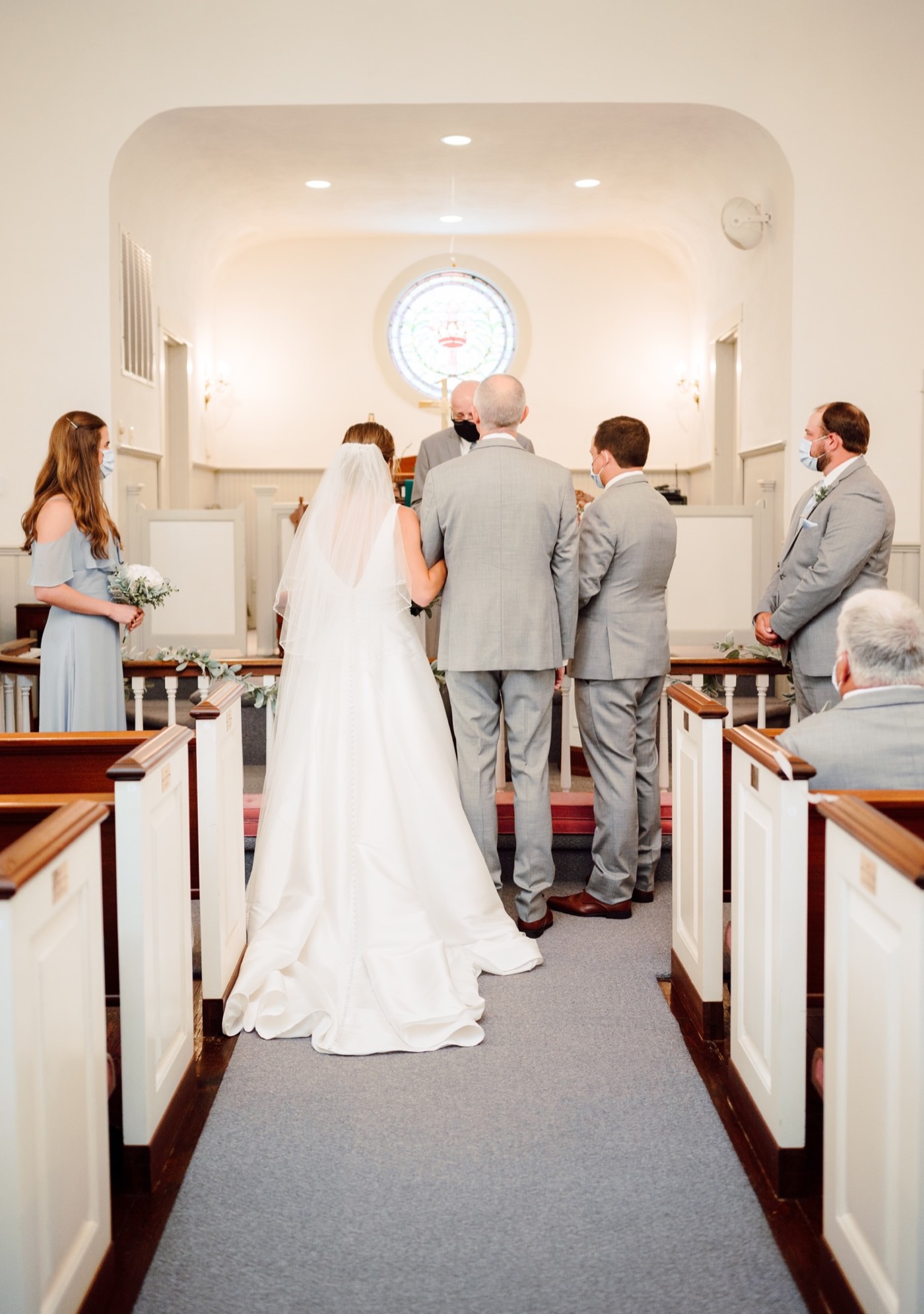 Charlottesville VA wedding photographer, traditional church wedding,