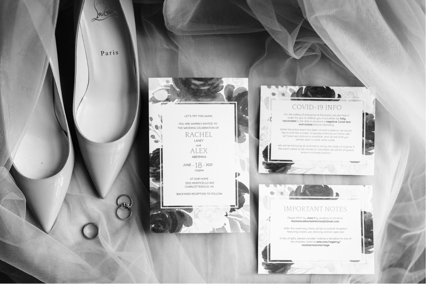 charlottesville wedding photographer, minted invitation, wedding shoes, wedding shoe inspiration, louboutins in weddings