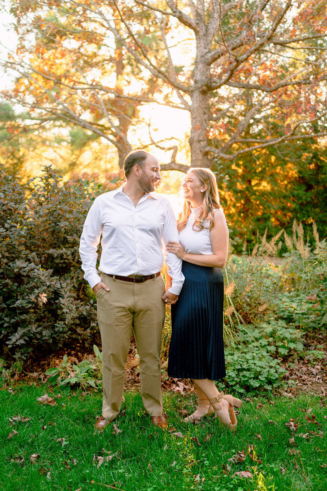 Garden Engagement Session at Charlottesville Private Estate
