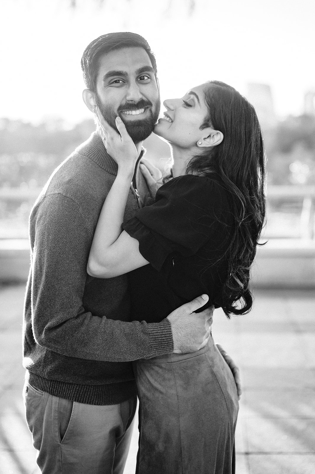 Timeless Engagement Session At The Kennedy Center