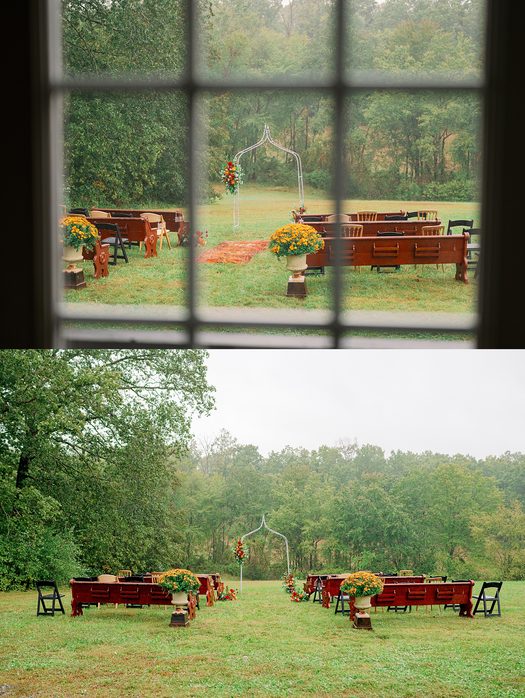 backyard wedding in Charlottesville Virginia