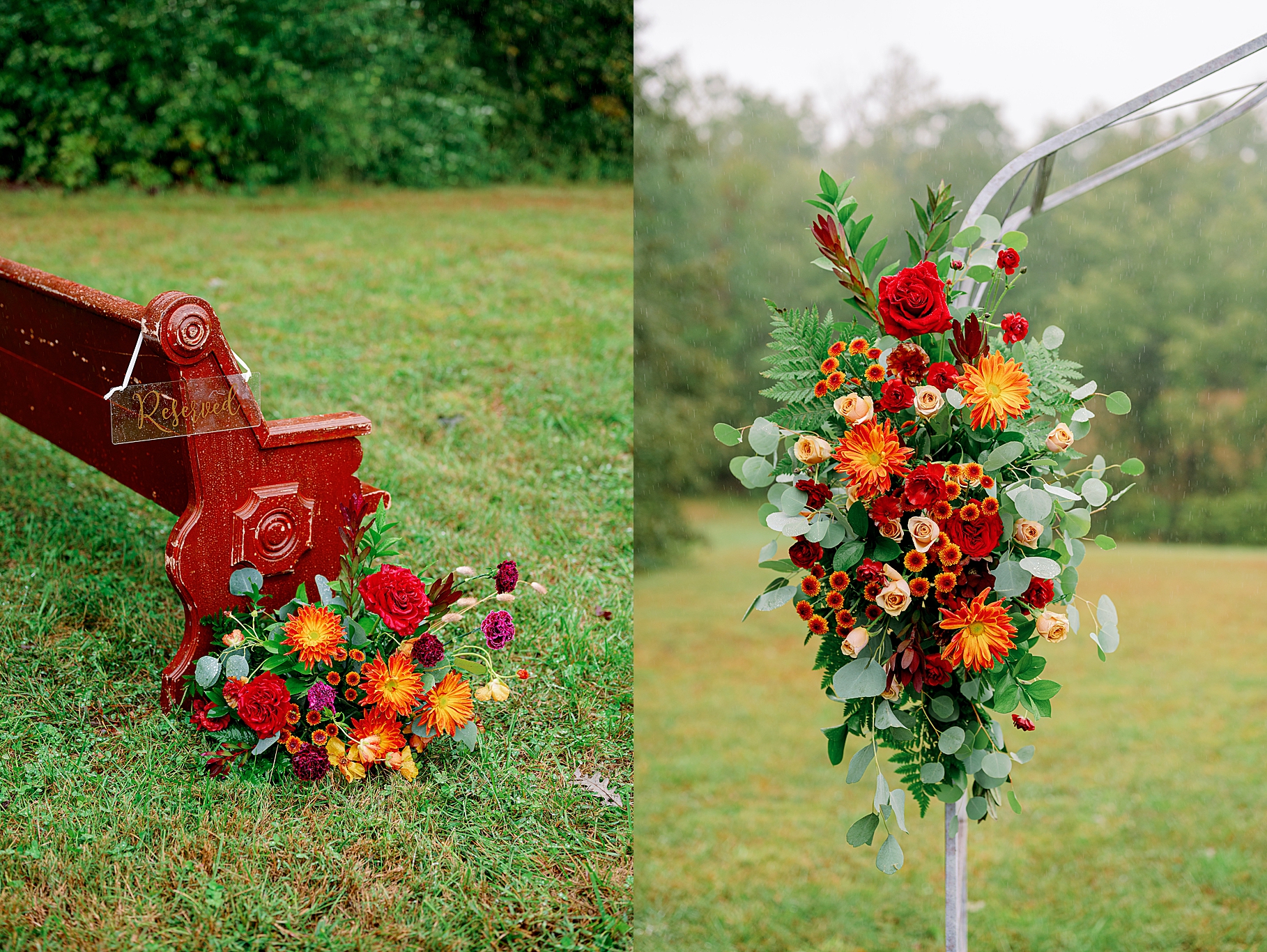 backyard wedding in Charlottesville Virginia