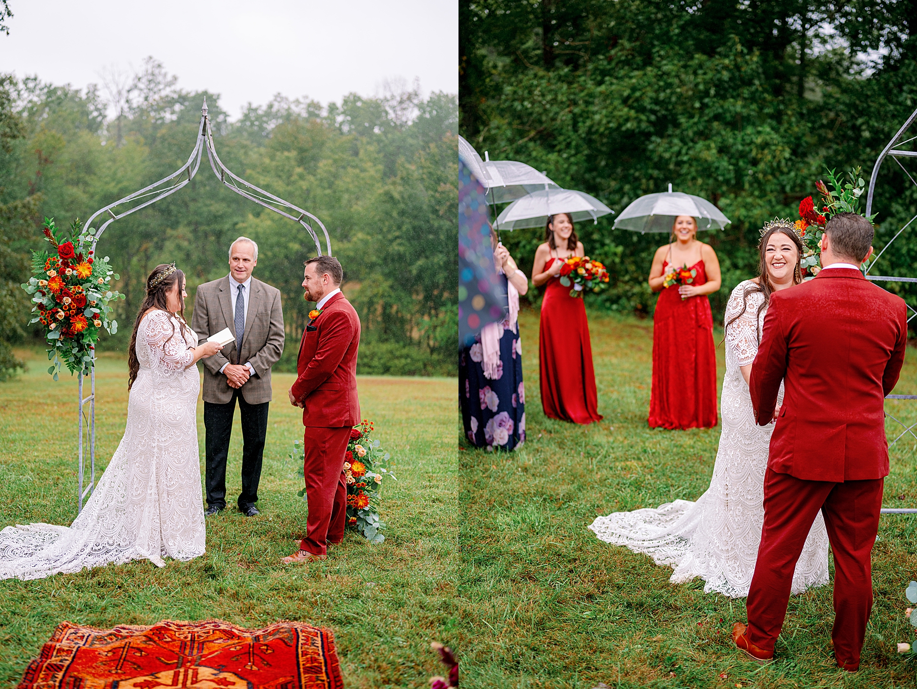 backyard wedding in Charlottesville Virginia